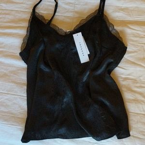 New topshop satin cami